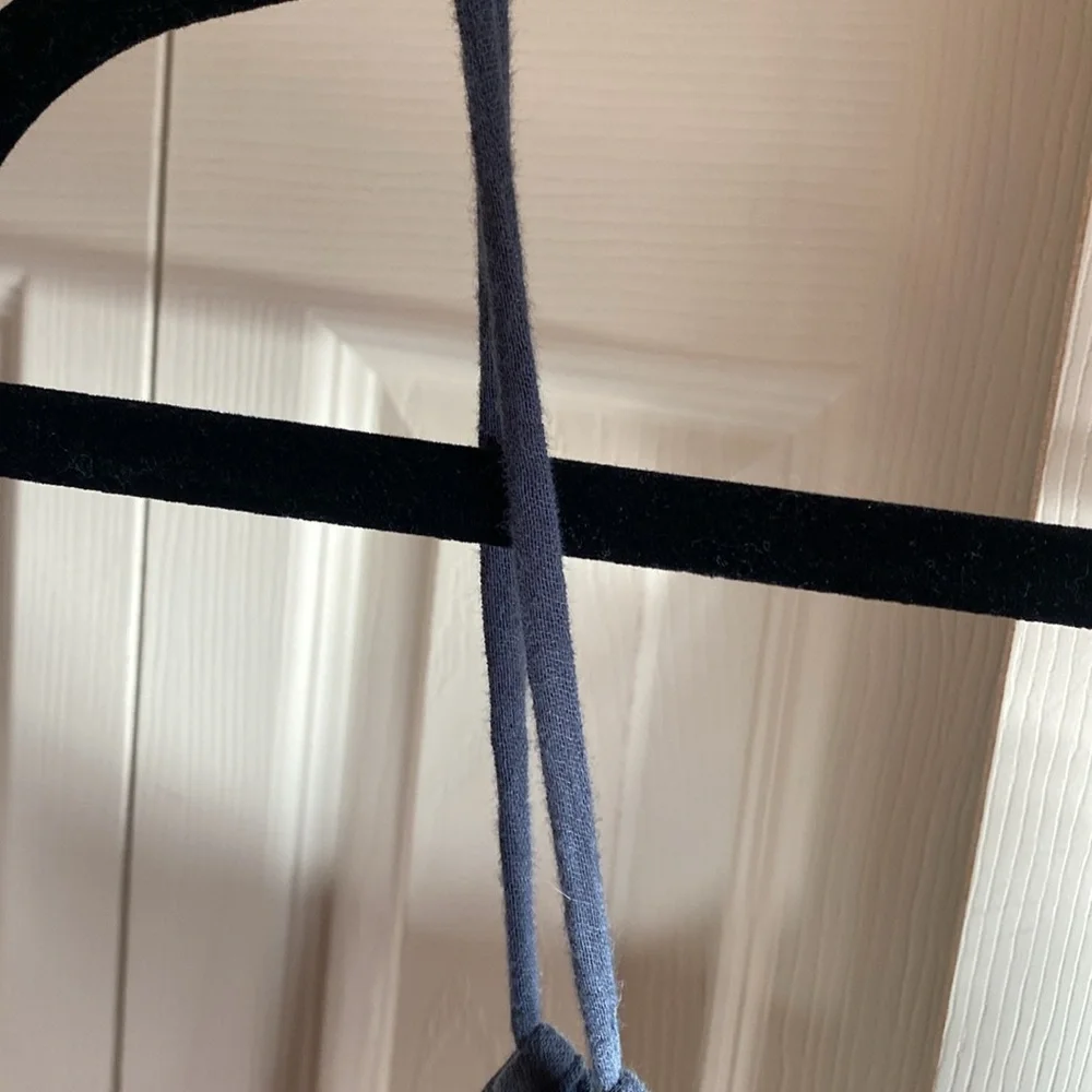 Michael Stars NWT Naomi Sleeveless Drawstring Neckline 100% cotton Maxi Dress XS - Picture 10 of 17